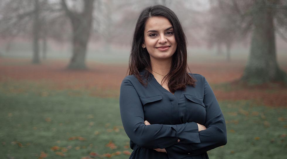 porträtt av aisa afshar